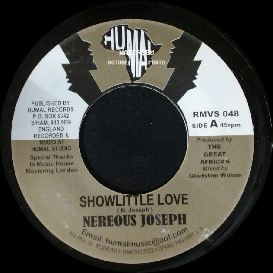 Nereous Joseph / Broadfinger & G. Wilson - Showlittle Love / Smiling Face Ridim side A
