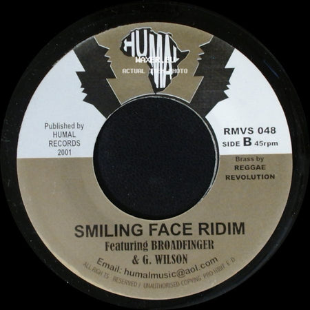 Nereous Joseph / Broadfinger & G. Wilson - Showlittle Love / Smiling Face Ridim side B
