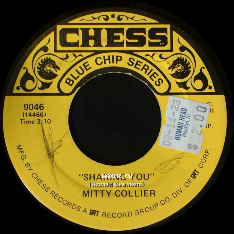 Mitty Collier - Sharing You / I Had A Talk With My Man side A