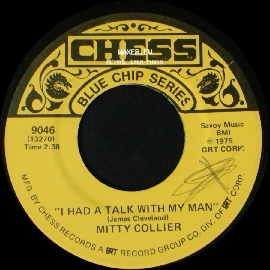 Mitty Collier - Sharing You / I Had A Talk With My Man side B