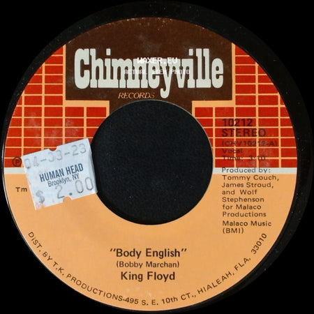 King Floyd - Body English / I Really Love You side A