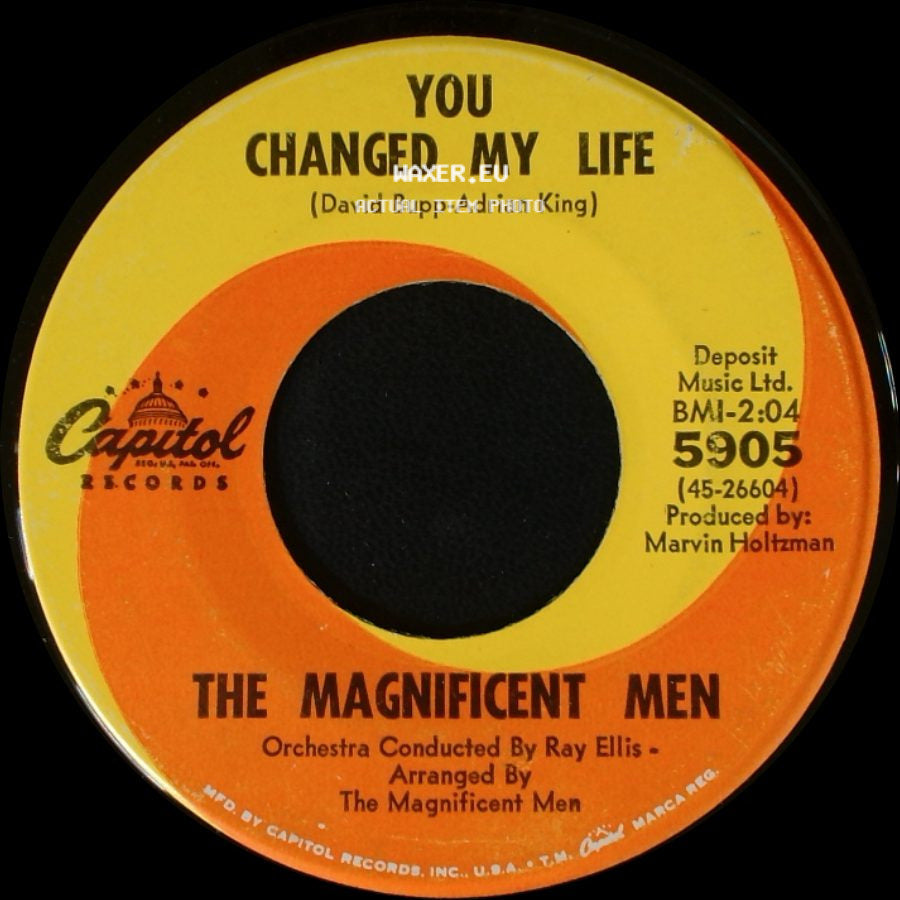 The Magnificent Men - You Changed My Life / I Could Be So Happy side A