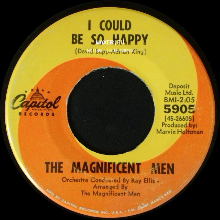 The Magnificent Men - You Changed My Life / I Could Be So Happy side B