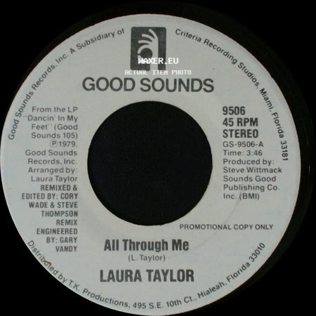 Laura Taylor - All Through Me / All Through Me side A