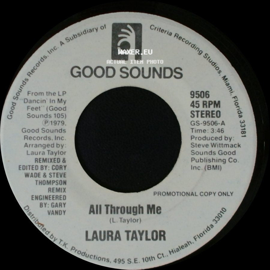 Laura Taylor - All Through Me / All Through Me side A