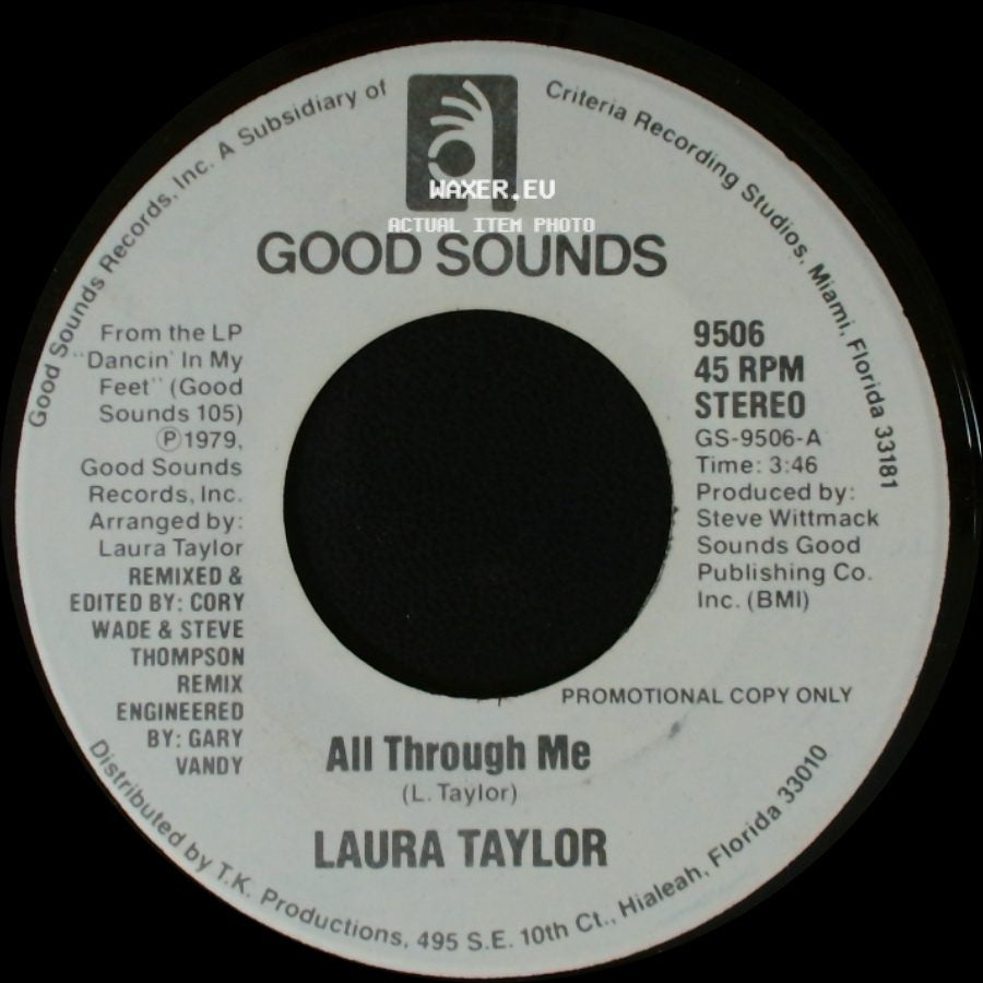 Laura Taylor - All Through Me / All Through Me side B