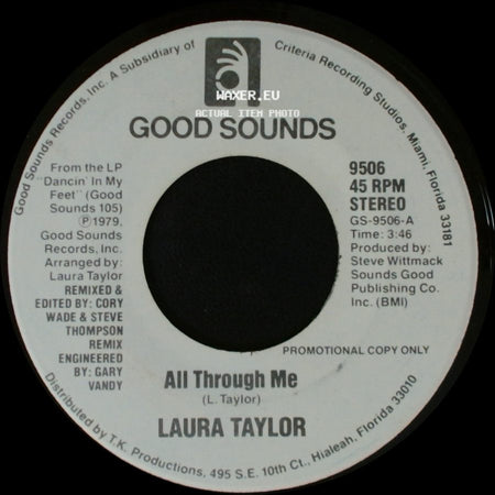Laura Taylor - All Through Me / All Through Me side B