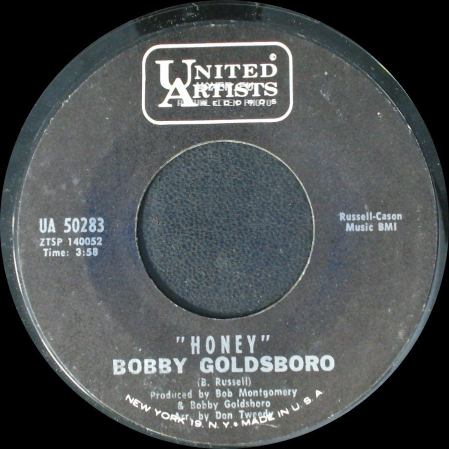 Bobby Goldsboro - Danny / Honey side B
