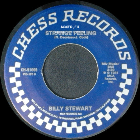 Billy Stewart - I Do Love You / Strange Feeling side B