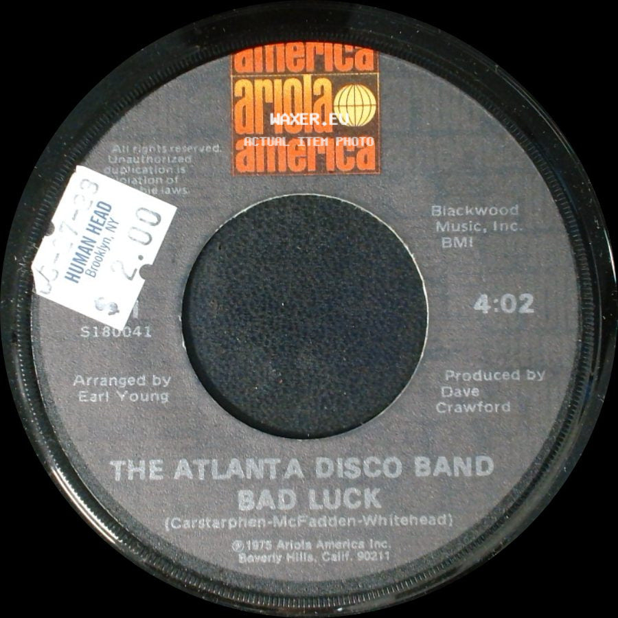 The Atlanta Disco Band - Ole Goat / Bad Luck side B