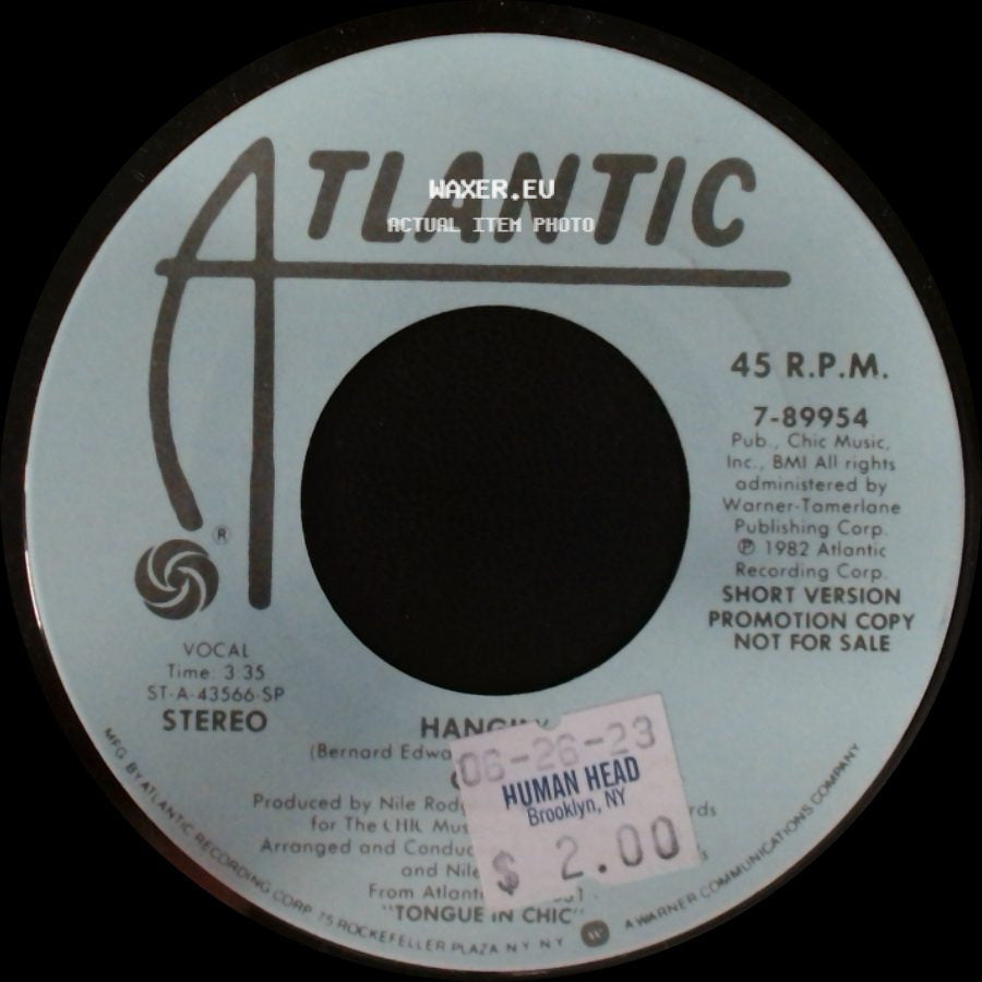 Chic - Hangin' / Hangin' side B