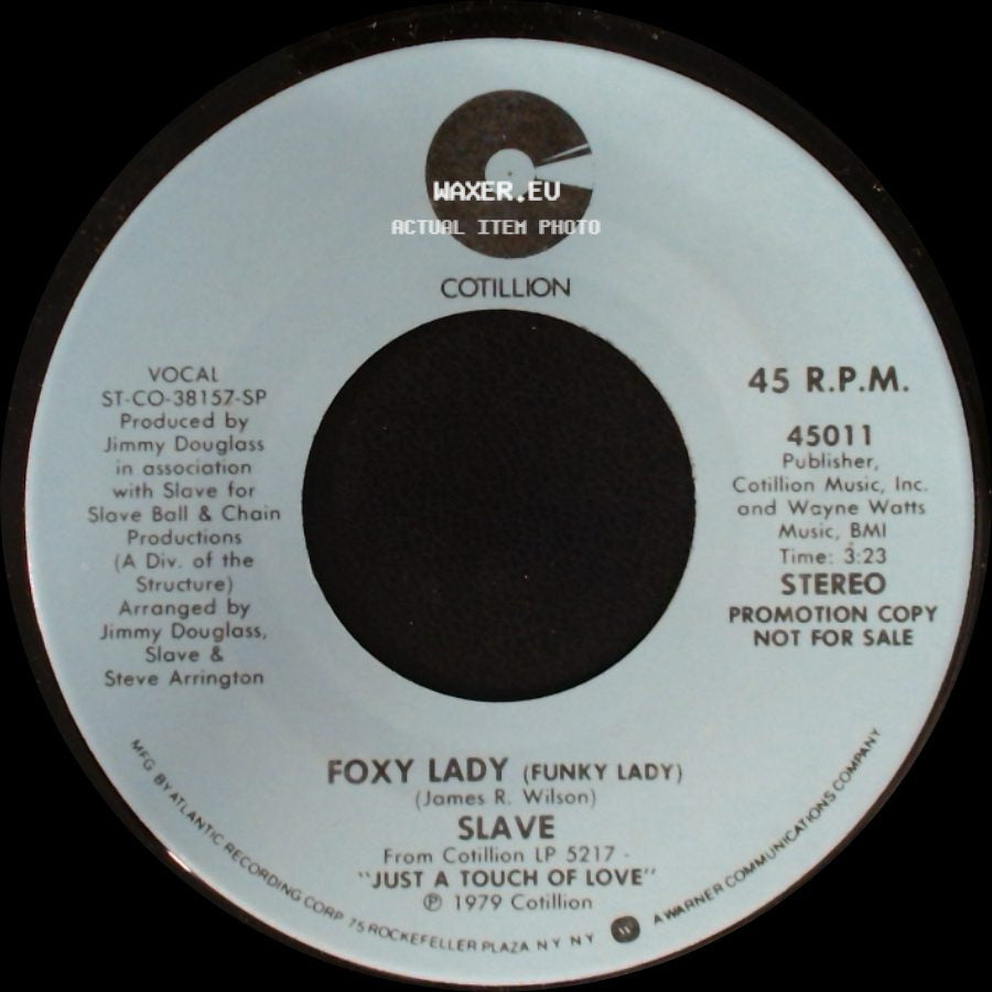 Slave - Foxy Lady (Funky Lady) / Foxy Lady (Funky Lady) side A