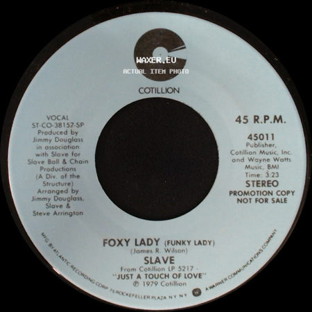 Slave - Foxy Lady (Funky Lady) / Foxy Lady (Funky Lady) side A