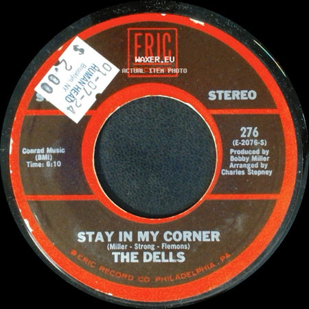 Johnnie & Joe / The Dells - Over The Mountain, Across The Sea / Stay In My Corner side B