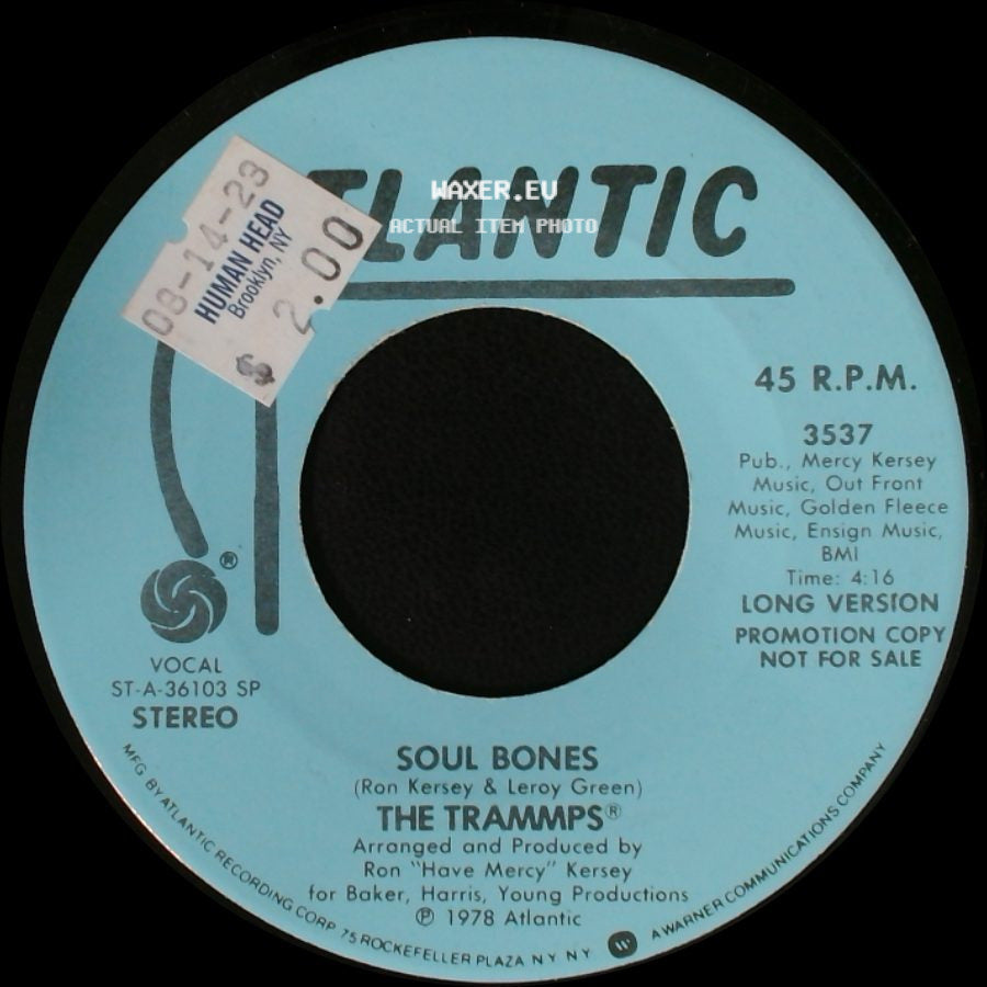 The Trammps - Soul Bones / Soul Bones side A