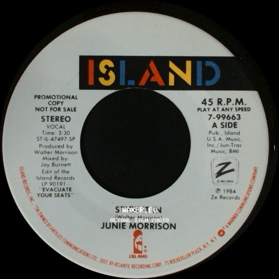 Junie Morrison - Stick It In / Stick It In side B
