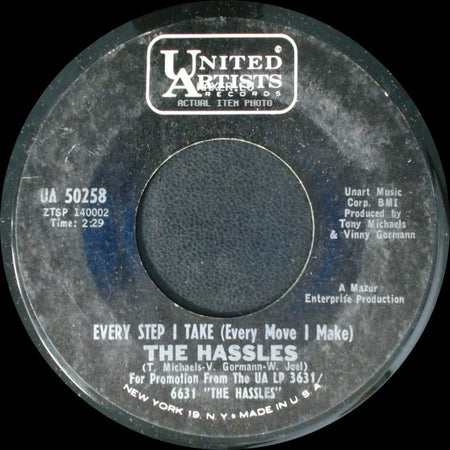 The Hassles - Every Step I Take (Every Move I Make) / I Hear Voices side A