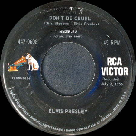 Elvis Presley - Hound Dog / Don't Be Cruel side B