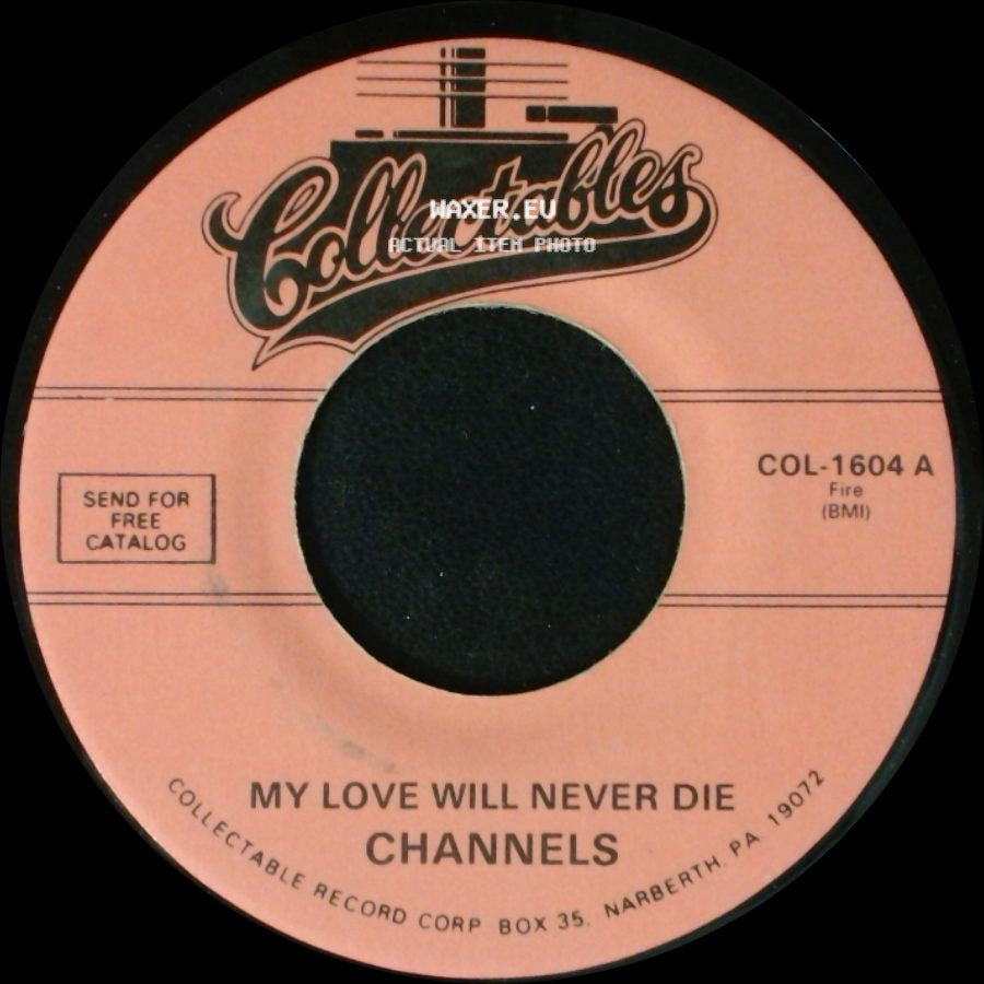 Channels - My Love Will Never Die / Bye Bye Baby side A