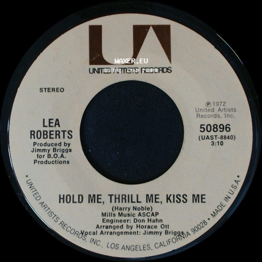 Lea Roberts - Hold Me, Thrill Me, Kiss Me / Mr. Preacher Man side A