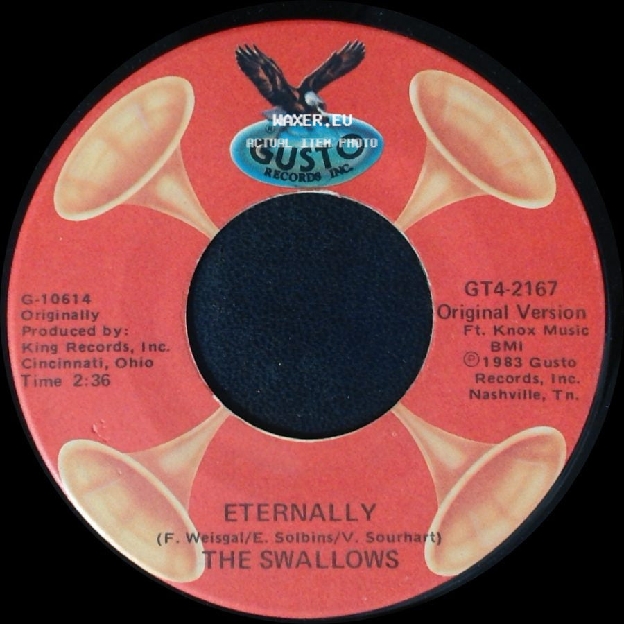 The Swallows - It Ain't The Meat (It's The Motion) / Eternally side B