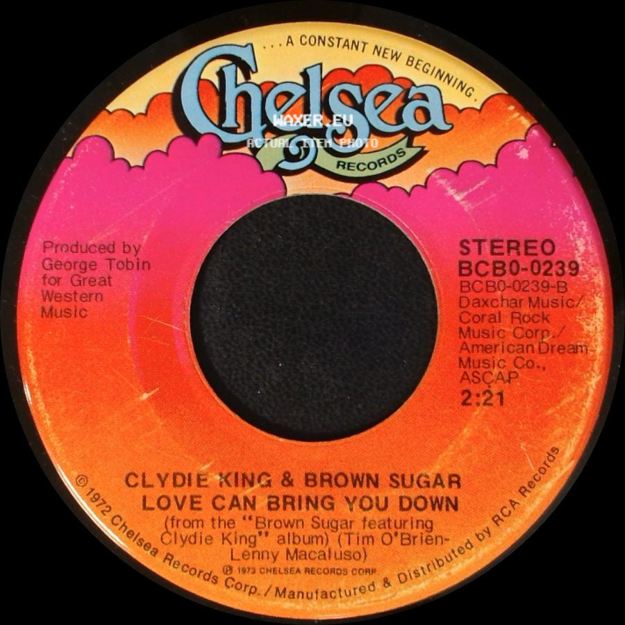 Clydie King & Brown Sugar - Dance To The Music / Love Can Bring You Down side B