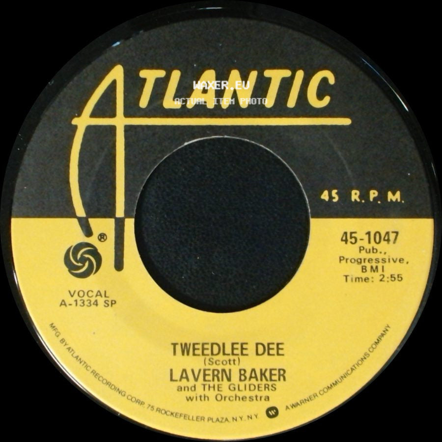 Lavern Baker And The Gliders - Tweedlee Dee / Tomorrow Night side A