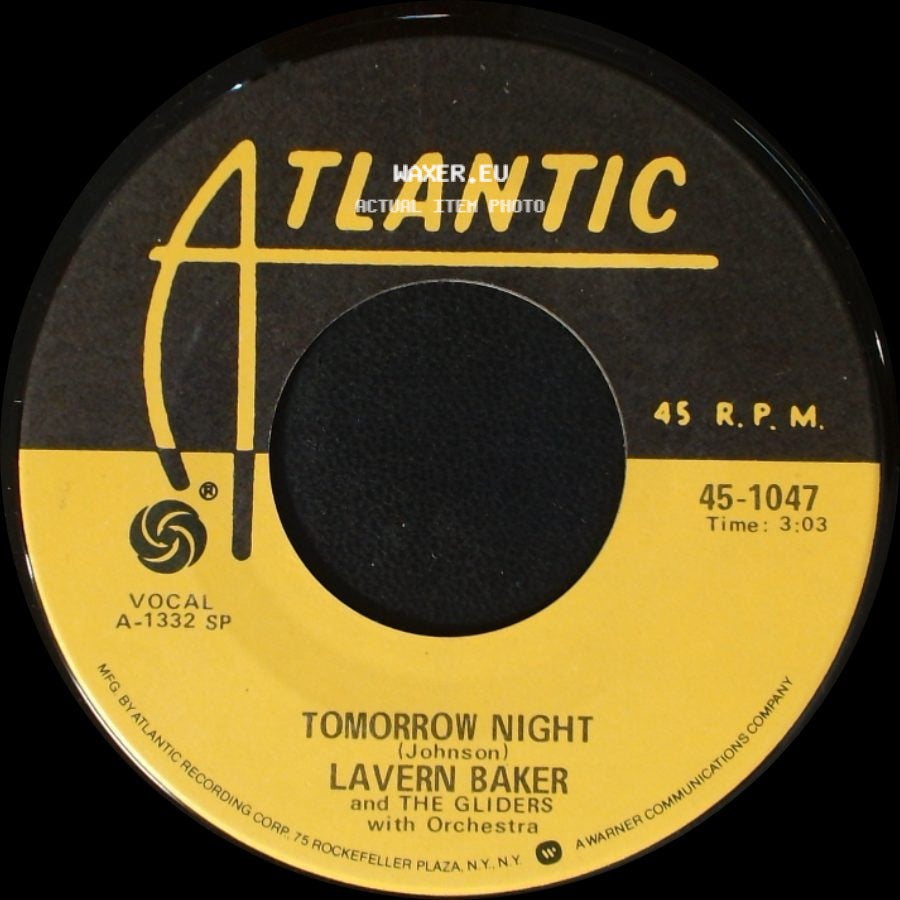 Lavern Baker And The Gliders - Tweedlee Dee / Tomorrow Night side B