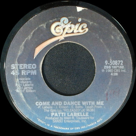 Patti Labelle - Come And Dance With Me / I Don't Go Shopping side A