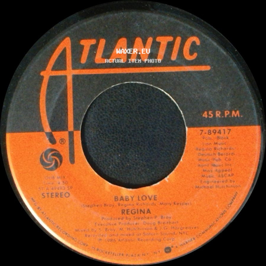 Regina - Baby Love / Baby Love side A
