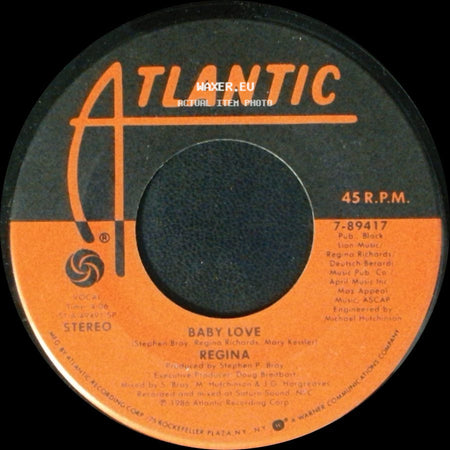 Regina - Baby Love / Baby Love side B