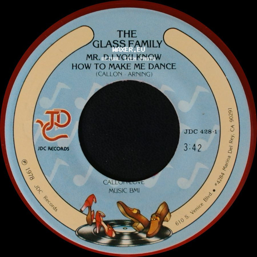 The Glass Family - Mr. Dj You Know How To Make Me Dance / No One Can Find Love side A