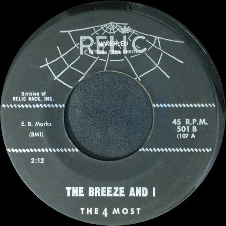 The 4 Most - I Love You / The Breeze And I side B
