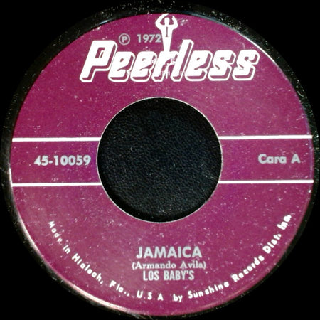 Los Baby's - Jamaica / El Baile De Los Viejitos side A