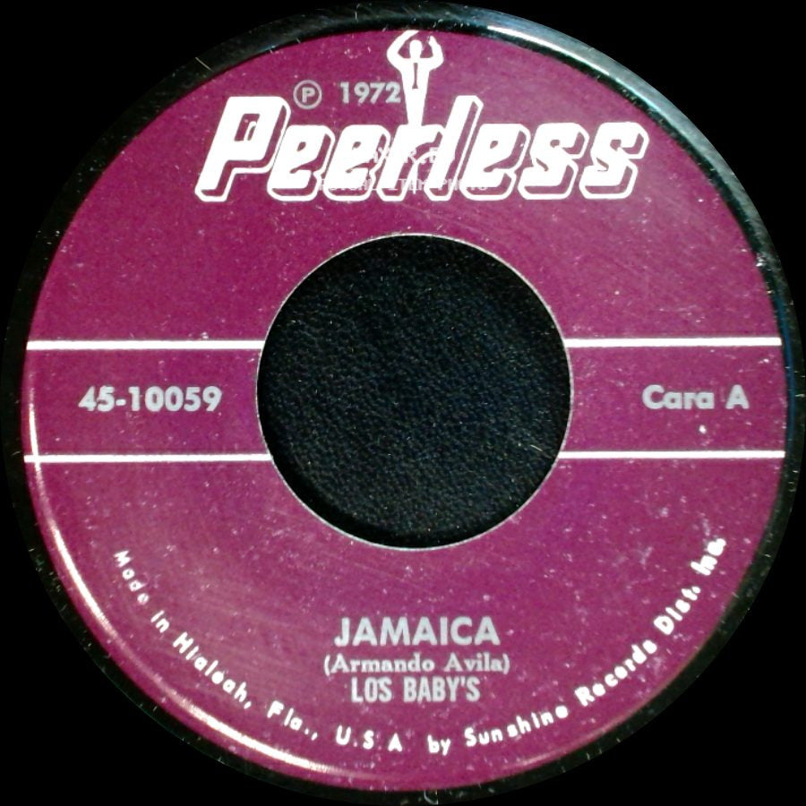 Los Baby's - Jamaica / El Baile De Los Viejitos side A