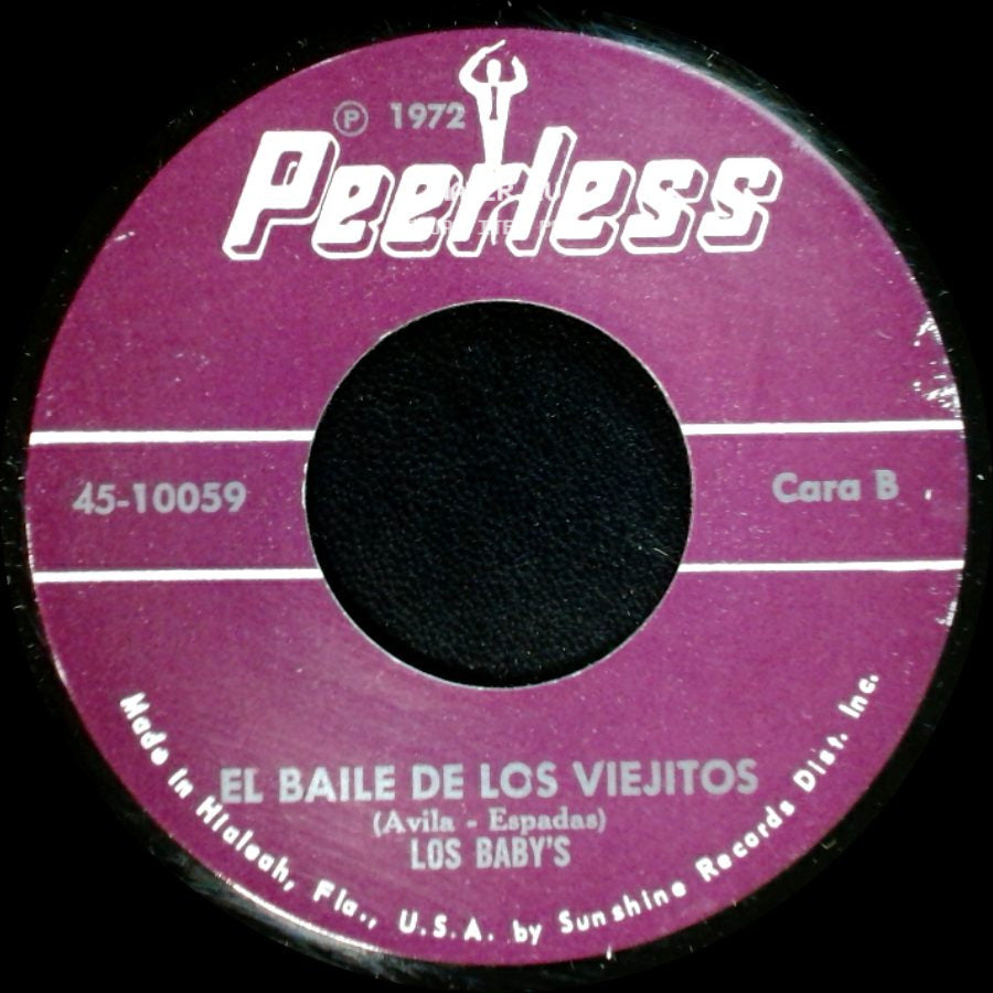 Los Baby's - Jamaica / El Baile De Los Viejitos side B