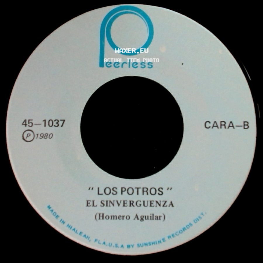 Los Potros / El Sinverguenza - Me Llaman Asesino / Los Potros side B