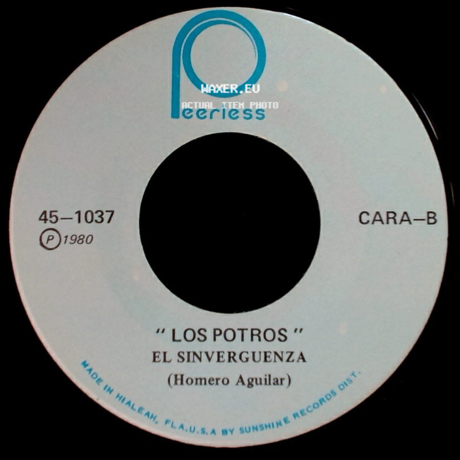 Los Potros / El Sinverguenza - Me Llaman Asesino / Los Potros side B