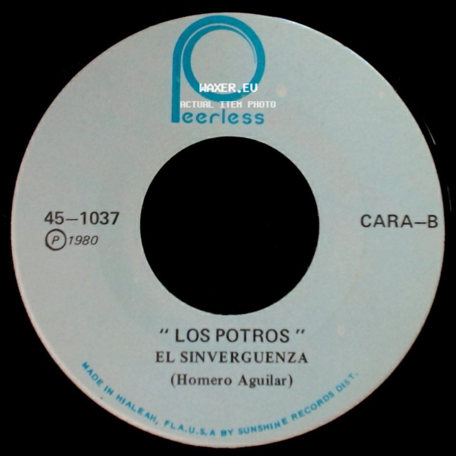 Los Potros / El Sinverguenza - Me Llaman Asesino / Los Potros side B
