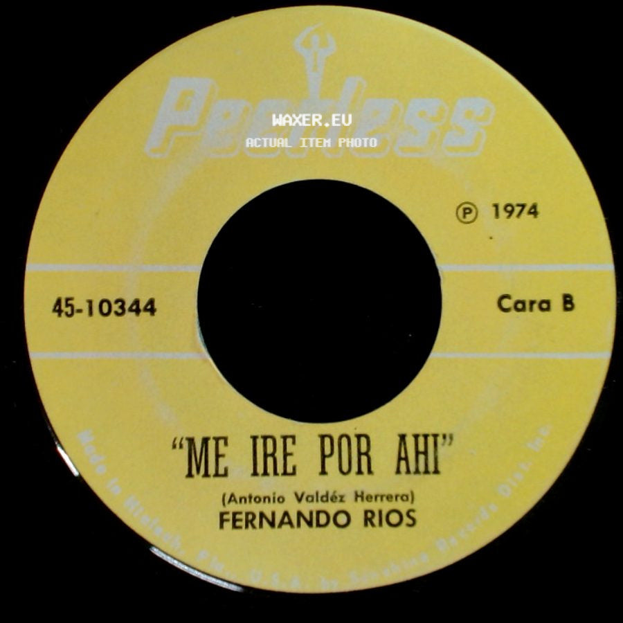 Fernando Rios - Llevame Contigo / "Me Ire Por Ahi" side B