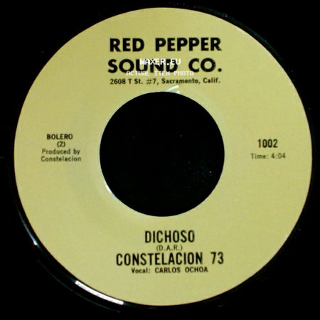 Constelacion 73 - El Amor Que Te Doy / Dichoso side B