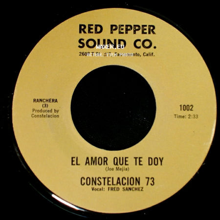 Constelacion 73 - El Amor Que Te Doy / Dichoso side A