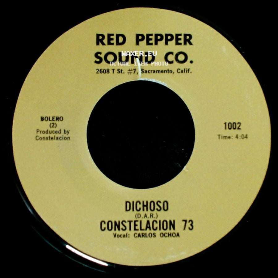 Constelacion 73 - El Amor Que Te Doy / Dichoso side B