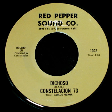Constelacion 73 - El Amor Que Te Doy / Dichoso side B