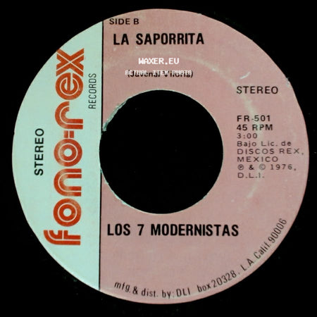 Los 7 Modernistas - Camino Verde / La Saporrita side B