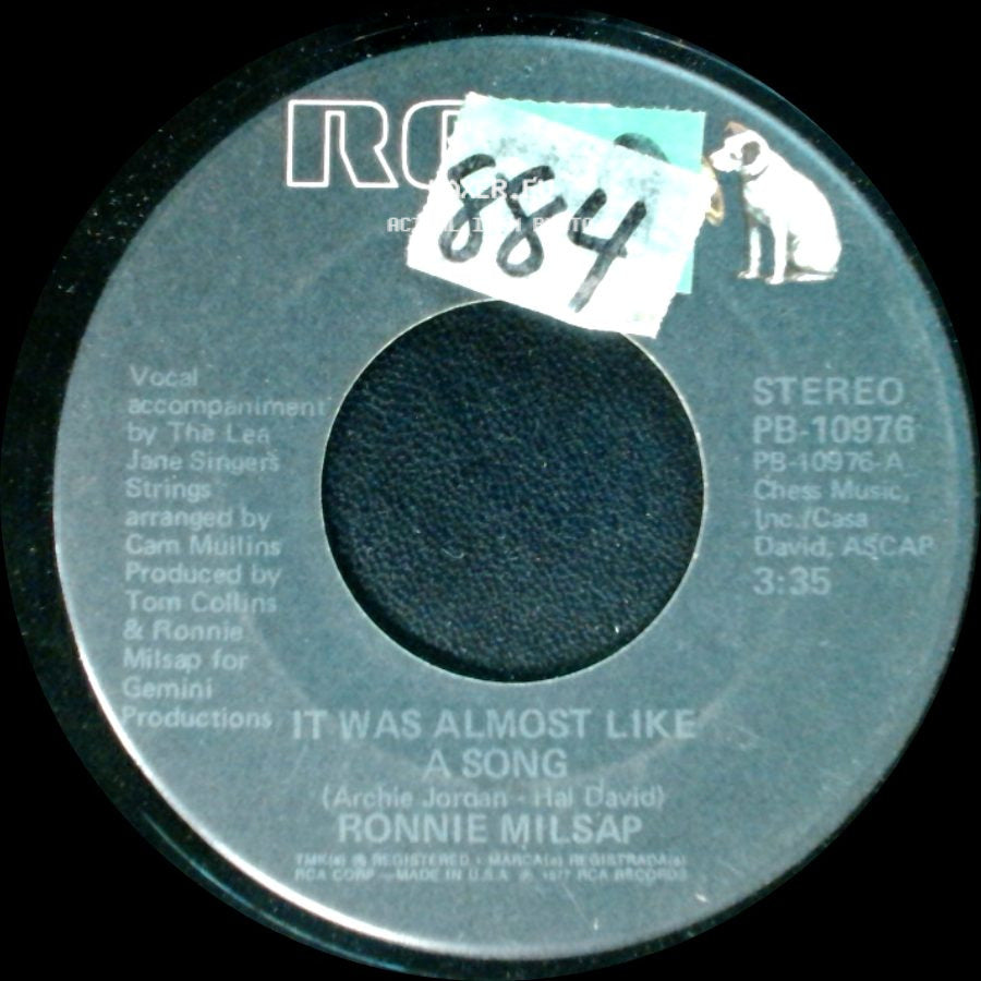 Ronnie Milsap - It Was Almost Like A Song / It Don't Hurt To Dream side A