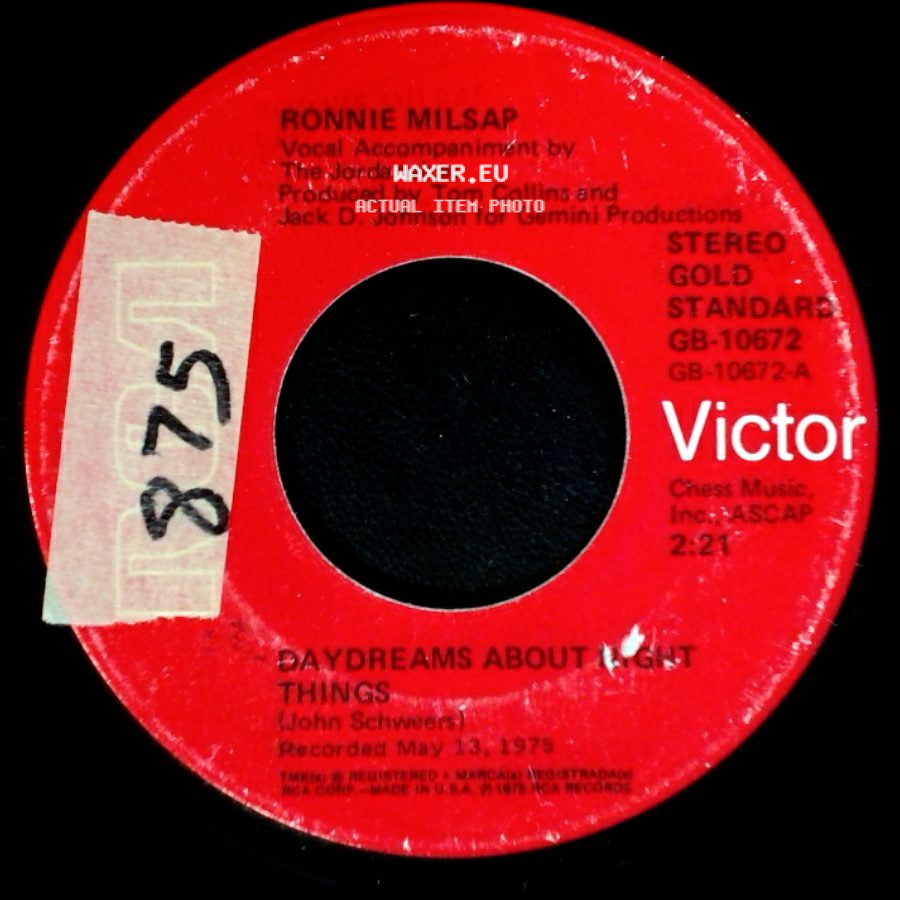 Ronnie Milsap - Just In Case / Daydreams About Night Things side B