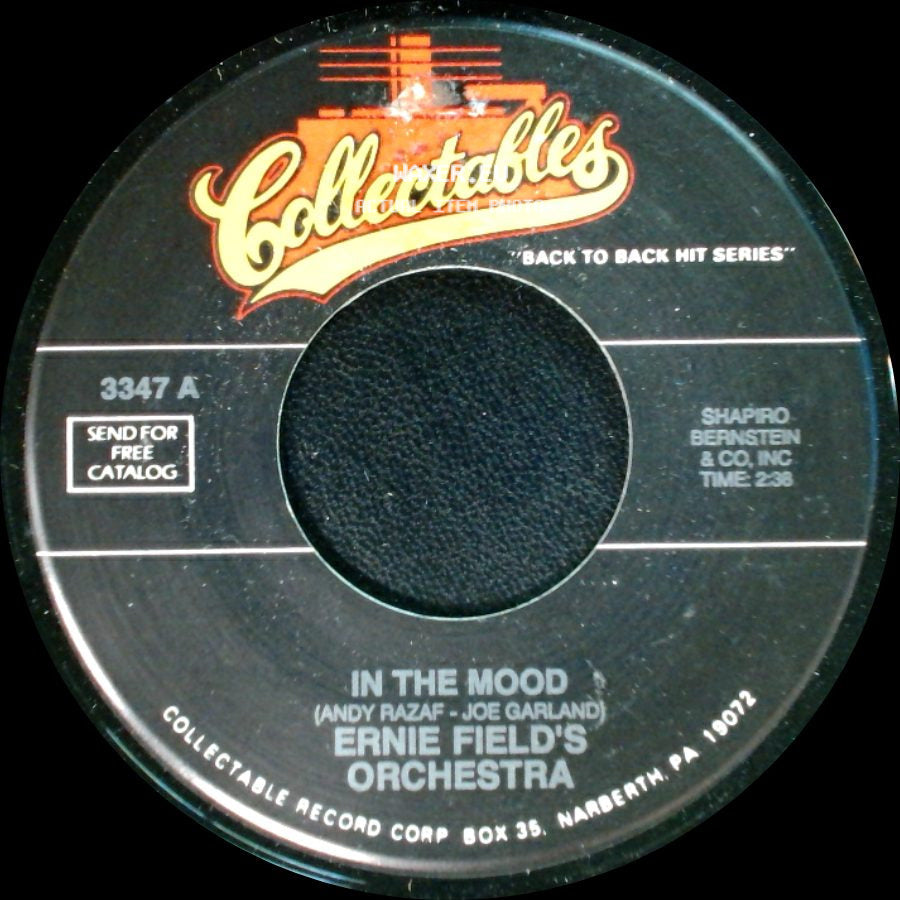 Ernie Field's Orchestra / B. Bumble And The Stingers - In The Mood / Nut Rocker side A