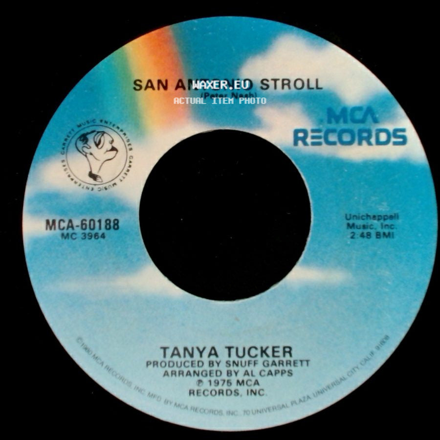 Tanya Tucker - Lizzie And The Rainman / San Antonio Stroll side B