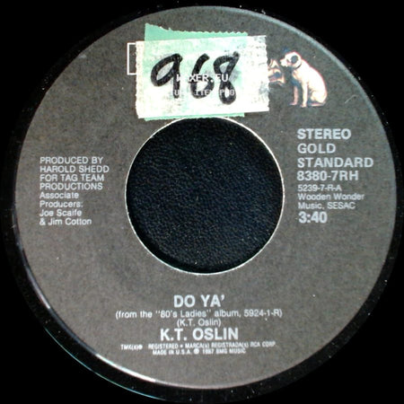 K.T. Oslin - 80's Ladies / Do Ya' side B